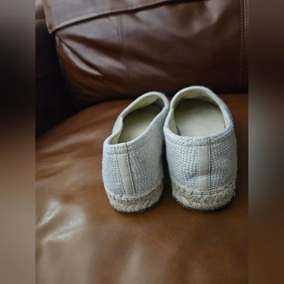 Burberry Tabitha Espadrilles with Black Logo Excellent Used 36 - Picture 4 of 11